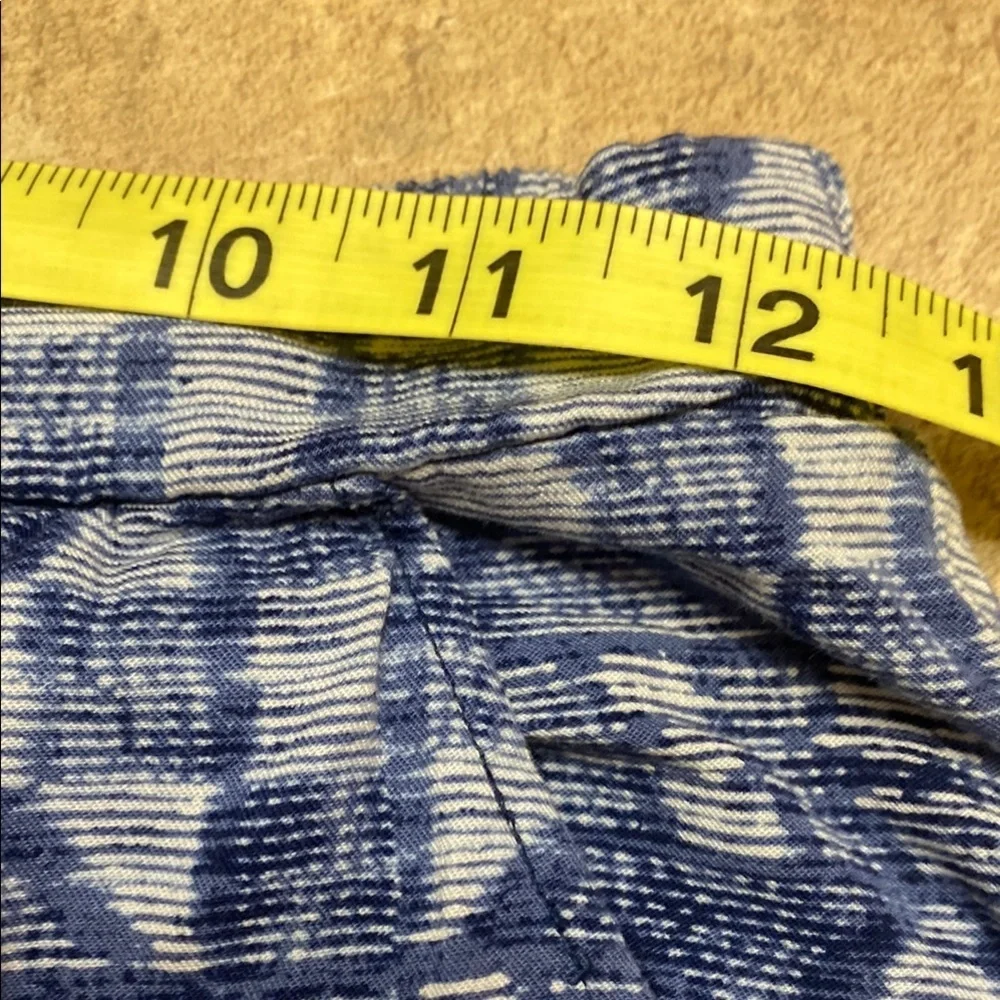 Kids Old Navy Blue and White Patterned Jogger Pants Cozy Resortwear